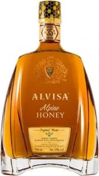 Brandy Alvisa Alpine Honey 35 % 0,5 l