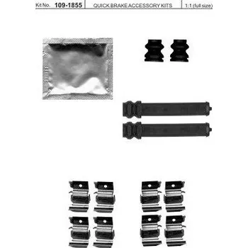 Brzdová destička Sada příslušenství brzdových destiček QUICK BRAKE