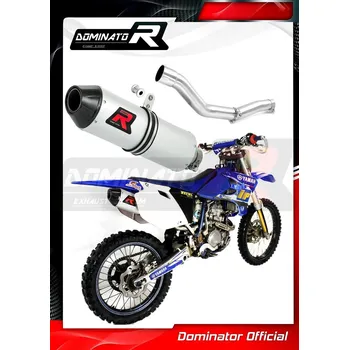 Výfuk pro motocykl Laděný výfuk DOMINATOR YAMAHA YZ 250F 03-05 OVÁLNÁ KONCOVKA MX