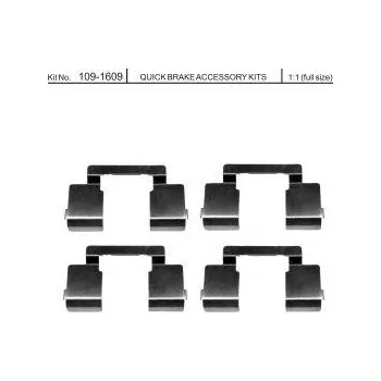 Brzdová destička Sada příslušenství brzdových destiček QUICK BRAKE