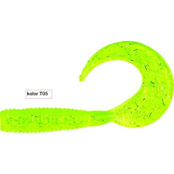 Lovecká návnada Twister R. CLASSIC 5 cm / CH (Twister vyroben z odolné gumy, pro lov všech dravých ryb. Jeho silné tělo a široká ocasová ploutek jsou ve vodě zdrojem intenzivních hydroakustických vln.)