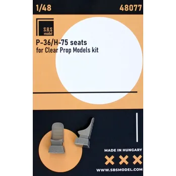 Plastikový model 1/48 P-36/H-75 seats (CL.PROP)
