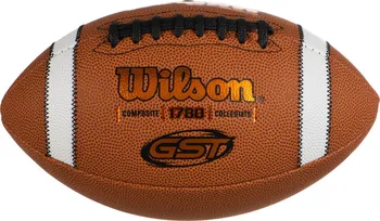 Míč na americký fotbal Wilson GST Composite hnědý