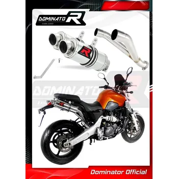 Výfuk pro motocykl Laděný výfuk DOMINATOR YAMAHA MT03 MT-03 660 06-13 KULATÉ KONCOVKY STANDART
