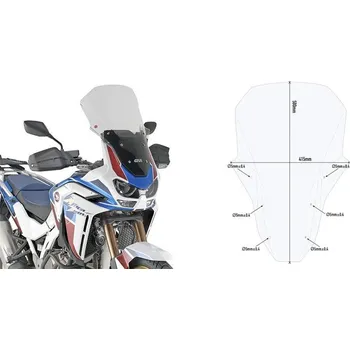 Motodíl GIVI D1178ST plexi Honda CRF 1000 L Africa Twin Adventure Sports 2020 -
