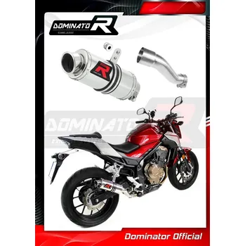 Výfuk pro motocykl Laděný výfuk DOMINATOR HONDA CB 500F 16-19 kulatá koncovka krátká GP1