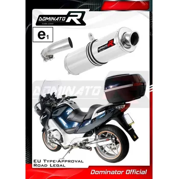 Výfuk pro motocykl Homologovaný Laděný výfuk DOMINATOR BMW R1200RT 2010-2013 R12T KULATÁ KONCOVKA STANDART HOMOLOGACE