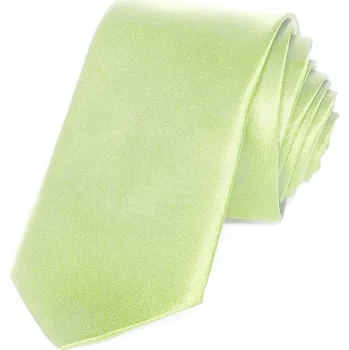 Kravata HEDVA ČESKÝ BROKÁT Kravata PESh 7 cm satén zelená Barevná varianta: zelená 24