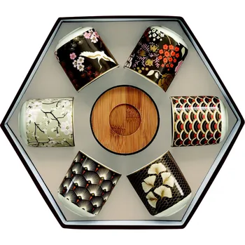 Easy Life Porcelánové hrnky na espresso R0127-ORTL 110 6 ks oriental