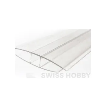 Stavební profil Guttaprofil PC-H 10 / 2000 mm - bronz