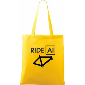 Ride Al - Taška bavlněná - 42 x 38 cm ( Žlutá )