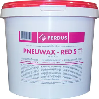 Ferdus Pneu Wax červený 5 l