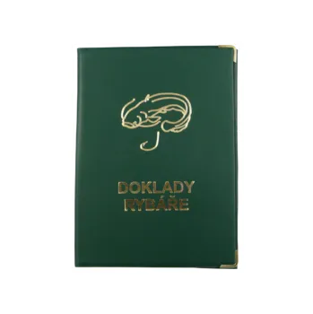 Obal na doklad Obal na doklady rybáře 2 (Plastové pouzdro na rybářské doklady)