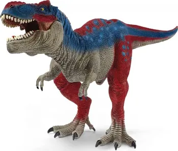Figurka Schleich 72155 Tyrannosaurus Rex s pohyblivou čelistí modrý
