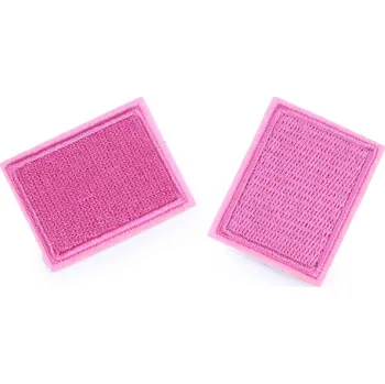 Nažehlovačka malá růžová 3x4cm (Nažehlovačka malá růžová 3x4cm)