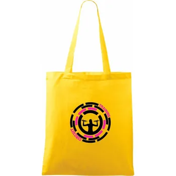 Circuit training - Taška bavlněná - 42 x 38 cm ( Žlutá )