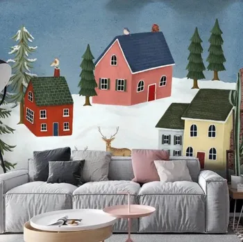 Fototapeta Solution Media 3D tapety - Zimní krajina MU3923 3 - 3D Relief - Vliesová tapeta - 320g/m2