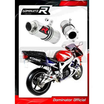 Auto-moto Laděný výfuk DOMINATOR Honda CBR900RR SC28 / SC33 KULATÁ KONCOVKA KRÁTKÁ GP1