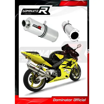 Výfuk pro motocykl Laděný výfuk DOMINATOR Honda CBR 900RR 929 / 954 OVÁLNÁ KONCOVKA