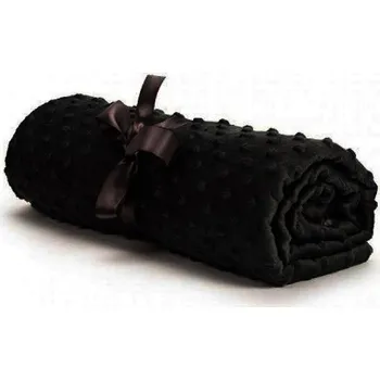 Látka minky premium 380g černá