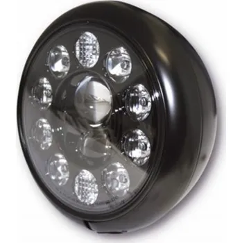 Osvětlení pro motocykl HIGHSIDER LED moto přední světlo HD-STYLE TYP 1 černé