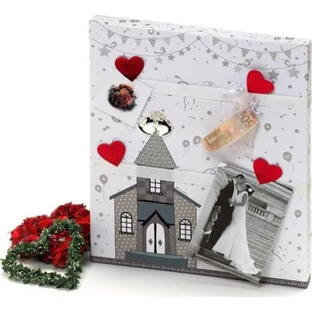 Rám na obraz Svatební fotorámeček / fototabule LOVE STORY 30x36cm kph