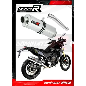 Výfuk pro motocykl Laděný výfuk DOMINATOR YAMAHA TENERE 700 19-21 OVÁLNÁ KONCOVKA