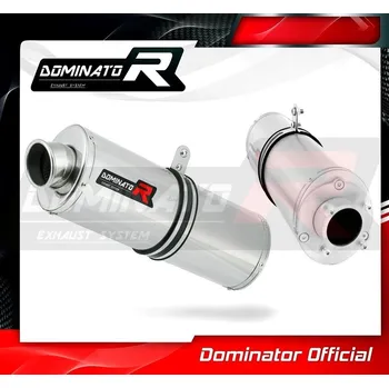 Výfuk pro motocykl Laděný výfuk DOMINATOR Honda CBF 250 04-06 OVÁLNÁ KONCOVKA