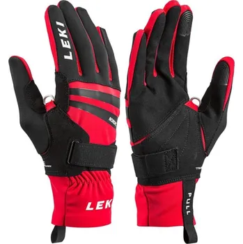 LEKI NORDIC SLOPE SHARK Black/Red Velikost: 7,5