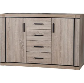 Komoda Eoshop Komoda LASAL L-5 (Barva: Dub lanýž)