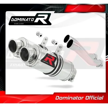 Výfuk pro motocykl Laděný výfuk DOMINATOR Honda CB 750 92-03 KULATÉ KONCOVKY KRÁTKÉ GP1