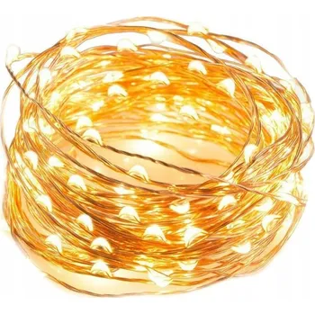 Vánoční osvětlení Iso Trade 7266 řetěz 100 LED teplá bílá 10 m