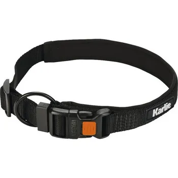 Obojek pro psy Karlie Art Sportiv Premium vel. XXL 30 mm 55 – 60 cm černý