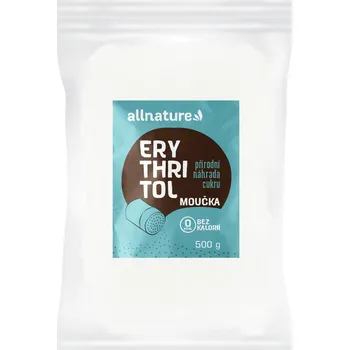 Přisada na vaření a pečení Allnature Erythritol moučka 500 g