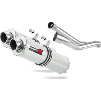 Auto-moto Laděný výfuk DOMINATOR APRILIA PEGASO 650 GA 1992 - 1996 kulaté koncovky STANDART