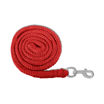 Waldhausen Vodítko ECO s normální karabinou, červené Barva: Červená