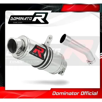 Výfuk pro motocykl Laděný výfuk DOMINATOR Kawasaki ZX10R 04-05 KULATÁ KONCOVKA KRÁTKÁ GP1
