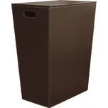 Sapho ECO PELLE koš na prádlo 47x60x30cm, hnědá (2463DB)