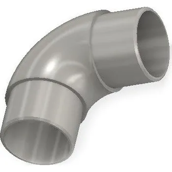 Koleno nerez oblouk 42,4 x 90° R51