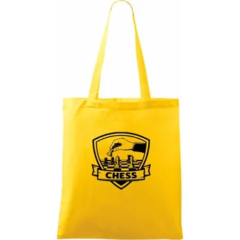 Chess erb - Taška bavlněná - 42 x 38 cm ( Žlutá )