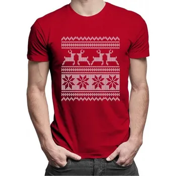 Žertovný předmět Vánoční tričko - pánské tričko s potiskem- Tričkový.cz