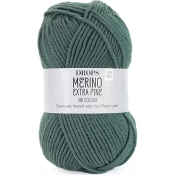 Příze Příze DROPS Merino Extra Fine uni color 37 - mlžný les