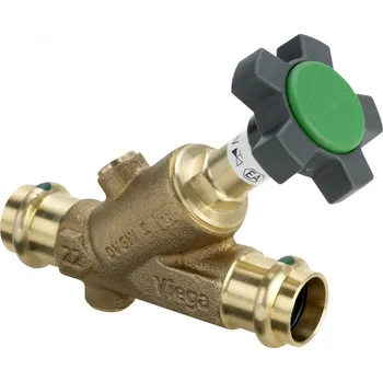 Ventil Viega Easytop KRV DN32 (35) šikmý ventil se zpětnou kl. m.2238