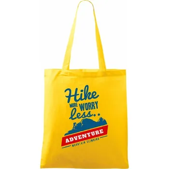Outdoor Hiking - Taška bavlněná - 42 x 38 cm ( Žlutá )