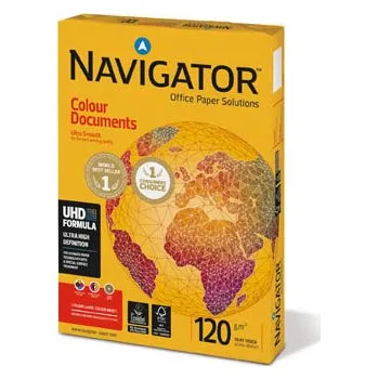 Kancelářský papír Xerografický papír Navigator Color Documents - A4 120 g / 250 listů