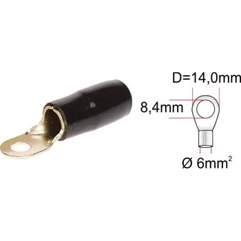 Kabelové oko Kabelové oko ACV 30.4700-47 (1 ks) černá