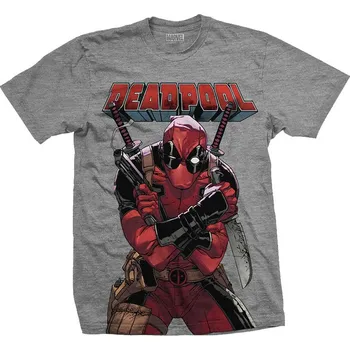Pánské tričko MARVEL COMICS - Deadpool Big Print / Tričko pánské / XXL
