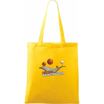 Budoucí basketbalista - Taška bavlněná - 42 x 38 cm ( Žlutá )