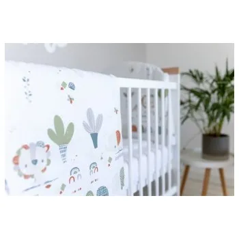 Povlečení Sada do postýlky 7 dílů sloník a lev