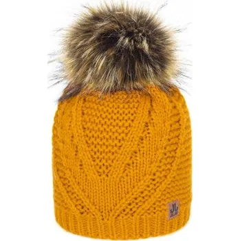 Čepice Dámská čepice Jail Jam REN FAUX FUR - žlutá